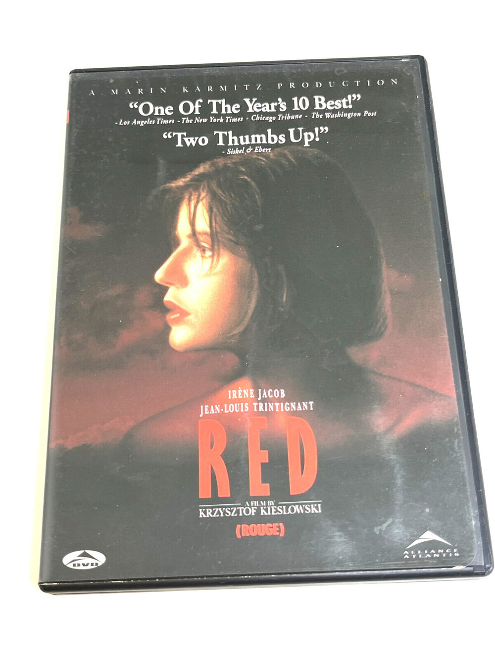 Red DVD - Irene Jacob, Jean-Louis Trintignant - Pre-Owned